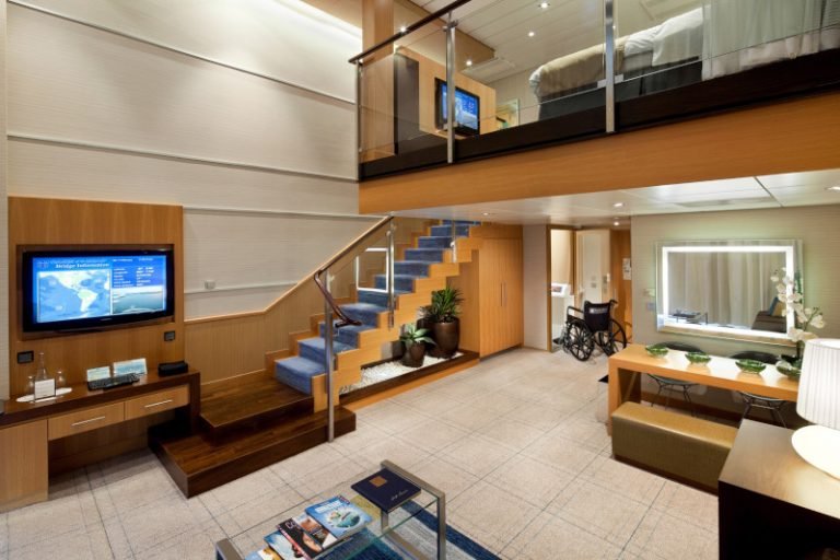 Oasis of the Seas, Oasis Accessible, Staterooms, Accessible, Loft, AL, Disabled, Wheelchair, Handicapped, L1 Accessible loft