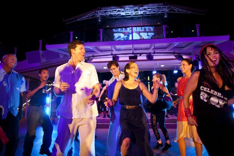 Celebrity Cruises, EQ, Equinox, Solstice Class, entertainment, nightlife, singer, music, performance, activities, onboard, entertainer, performer, Celebrity Rox Party, interactive theme party