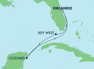 5-night Caribbean cruise itinerary